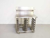 Proffil - stalen - roestvrijstalen werktafel - afbeelding 1 van  1