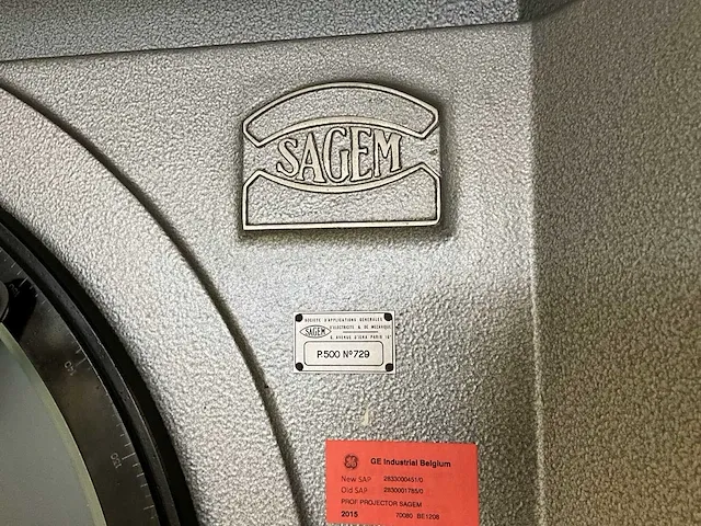 Profiel projector sagem p500 - afbeelding 2 van  7