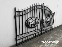 Profielstalen poort - deer design - afbeelding 2 van  8