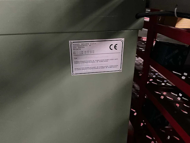 Profielzaagmachine soenen hendrik gzp - afbeelding 3 van  10