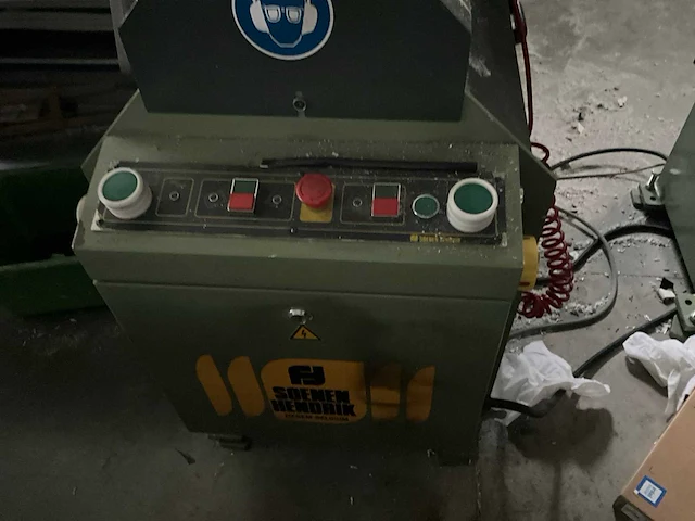 Profielzaagmachine soenen hendrik gzp - afbeelding 8 van  10