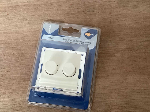 Profile duo dimmer 2x 20-100w (30x) - afbeelding 1 van  3