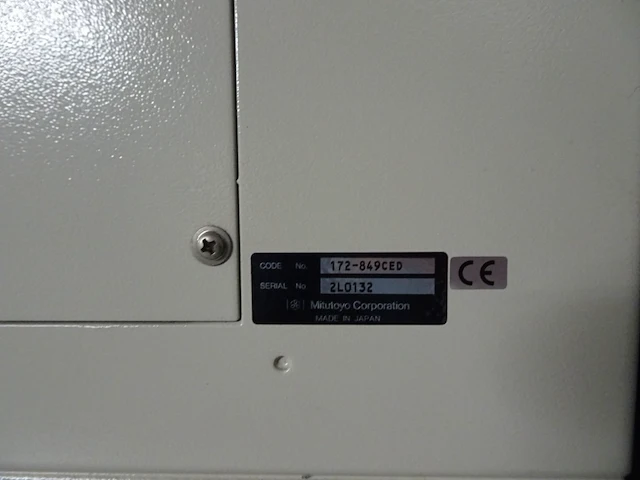 Profile projector mitutoyo - afbeelding 4 van  5