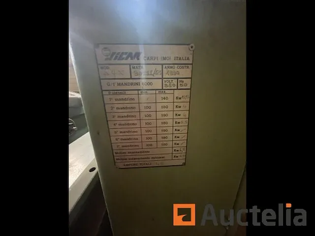 Profileermachine / haakse slijper sicar p4n - afbeelding 3 van  6