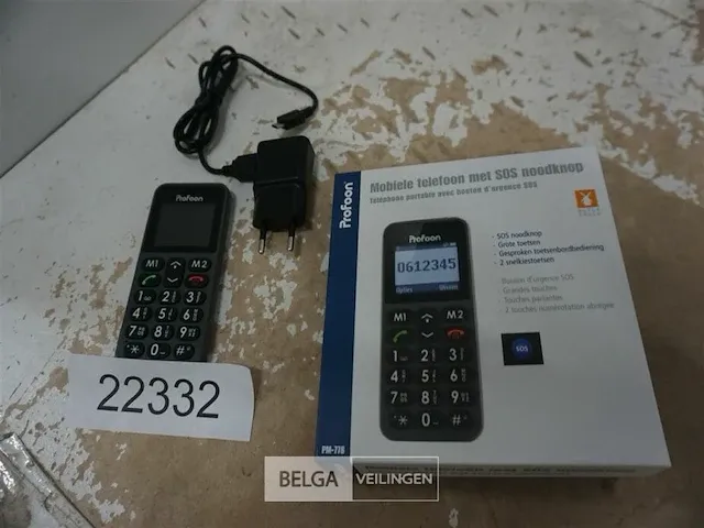 Profoon pm-778 mobiele seniorentelefoon - afbeelding 1 van  2