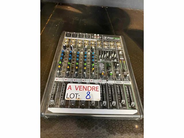 Profx8 8-kanaals soundtable - afbeelding 1 van  1