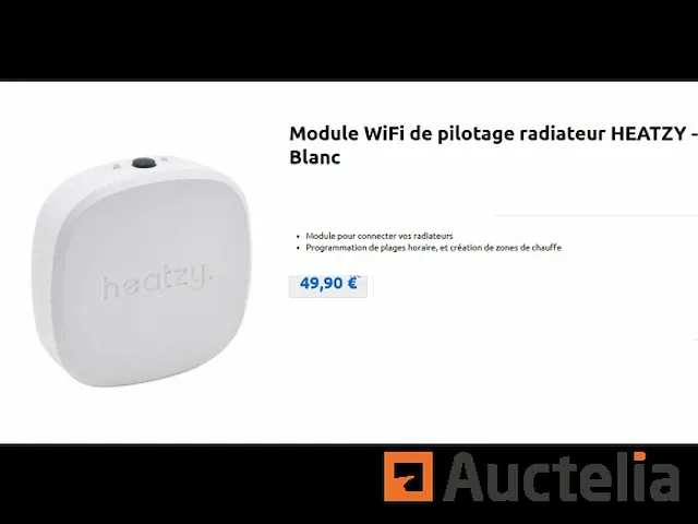 Programmeur/wifi thermostaatregeling radiator heatzy - afbeelding 1 van  1
