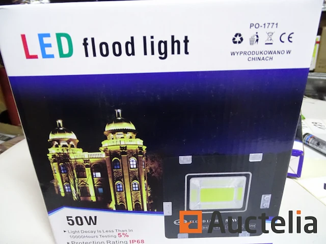 Projecteur led schijnwerper po-1771 50 w - afbeelding 1 van  4