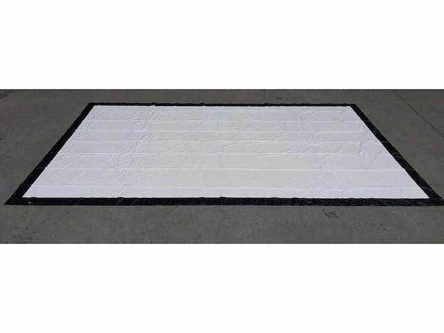 Projection screen 16/9 372x210 front&retro w/screen frame 392x230 - afbeelding 15 van  16