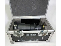 Projector lens christie 0.73 sxga+ / 0.67 hd (hd18k/20k) - afbeelding 1 van  4