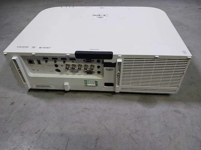 Projector nec np-pa622u wuxga hd w/lens np13zl (1.5-3.0:1) - afbeelding 7 van  13
