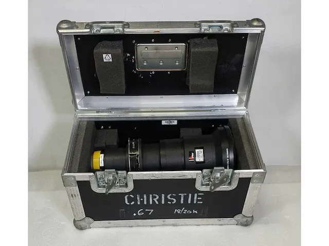 Projectorlens christie hd18k/20k 0.73 sxga+ / 0.67 hd - afbeelding 3 van  4
