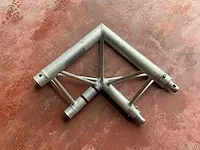 Prolyte x 30 d 90 aluminium trus hoekstuk (4x) - afbeelding 1 van  4