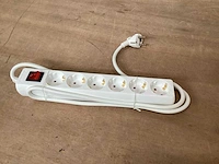 Promax stekkerdoos 5 voudig met schakelaar (30x) - afbeelding 1 van  6
