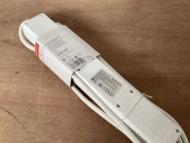 Promax stekkerdoos 5 voudig met schakelaar (30x) - afbeelding 2 van  6