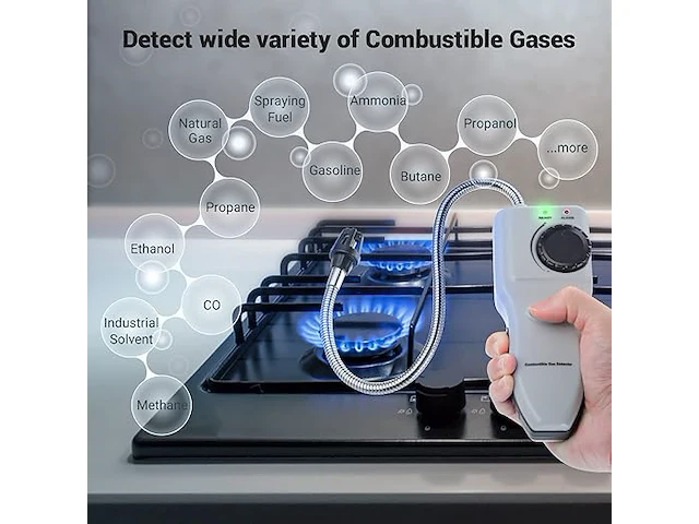 Propaan en aardgas lekdetector - afbeelding 3 van  6