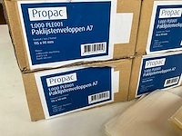 Propac ple001 paklijstenveloppen a7 1000 stuks (6x) - afbeelding 2 van  3