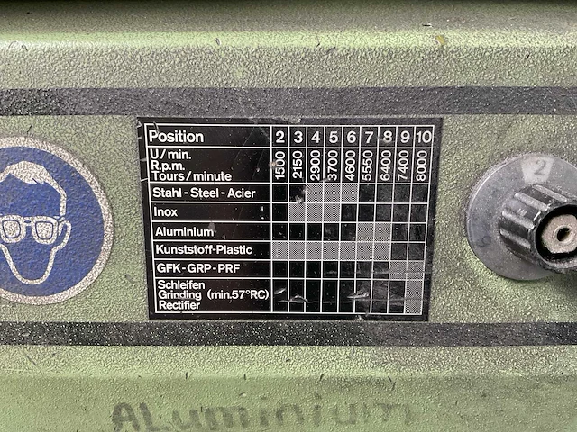 Protechnik kbm 401 kantenfreesmachine - afbeelding 6 van  7