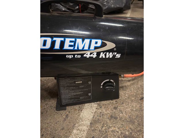 Protemp - warmteblazer met ventilator - afbeelding 1 van  3