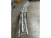 Protruss t31 half circle silver (15.00mtr diameter 6cuts 30°) - afbeelding 1 van  2