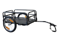Provelo - fietsaanhanger inklapbaar - zwart - afbeelding 1 van  4