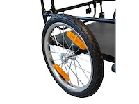 Provelo - fietsaanhanger inklapbaar - zwart - afbeelding 3 van  4