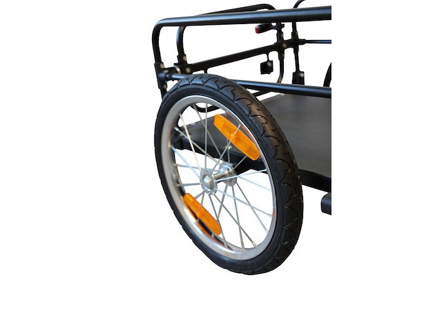 Provelo - fietsaanhanger inklapbaar - zwart - afbeelding 3 van  4