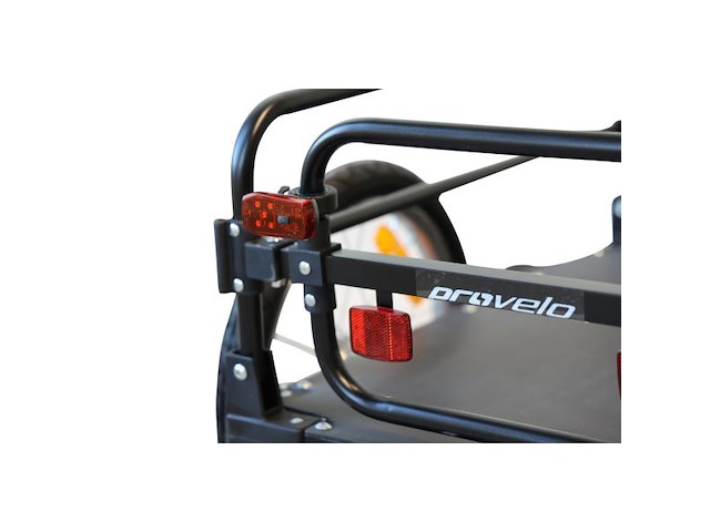 Provelo - fietsaanhanger inklapbaar - zwart - afbeelding 4 van  4