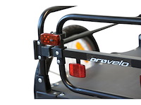 Provelo - fietsaanhanger inklapbaar - zwart - afbeelding 4 van  4