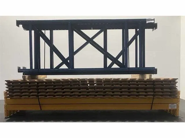 Provost np palletstelling lengte 14675 mm , hoogte 2900 mm , diepte 1100 mm 3 niveau occasie - afbeelding 4 van  4