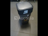 Prullenbak - 25l - zilver/antraciet curver - afbeelding 1 van  2