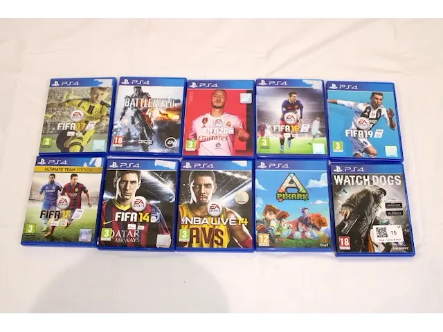 Ps4 games (x10) - afbeelding 1 van  3