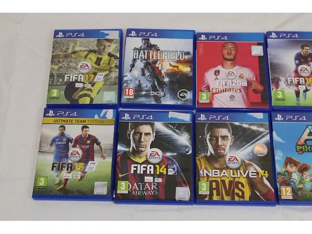 Ps4 games (x10) - afbeelding 2 van  3