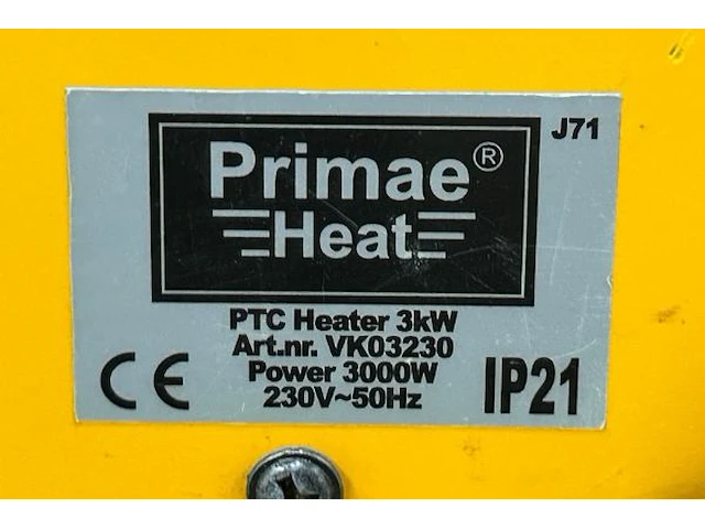 Ptc heater - afbeelding 3 van  5