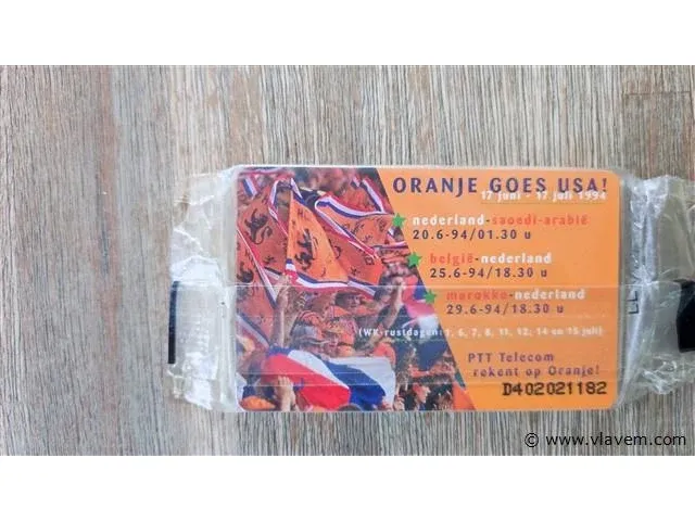 Ptt telecom usa 94-10 telefoonkaarten - afbeelding 2 van  2