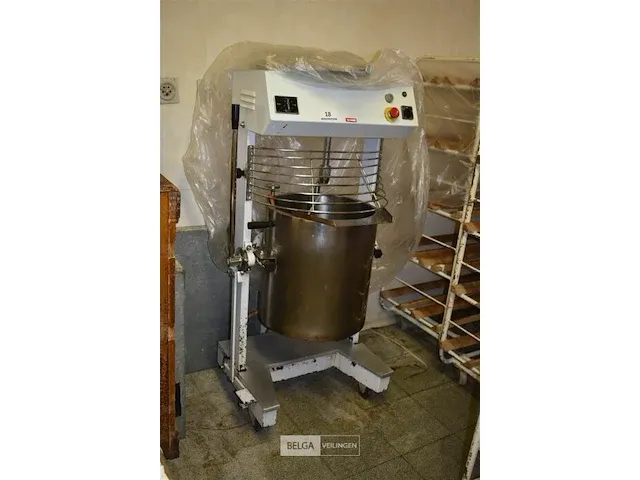 Puddingkoker op gas, rotatie op 380v, ca.25 liter - afbeelding 2 van  4