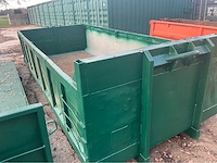 Puincontainer met haken afzet afvalcontainer - afbeelding 1 van  8