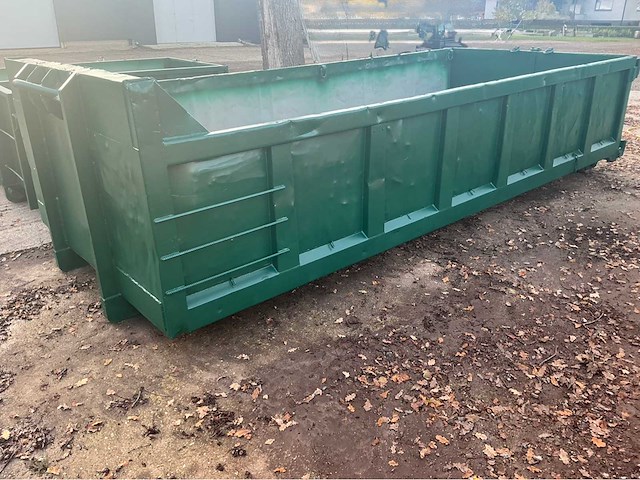 Puincontainer met haken afzet afvalcontainer - afbeelding 2 van  8