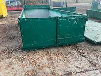 Puincontainer met haken afzet afvalcontainer - afbeelding 4 van  8