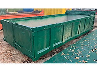 Puincontainer met haken afzet afvalcontainer - afbeelding 5 van  8