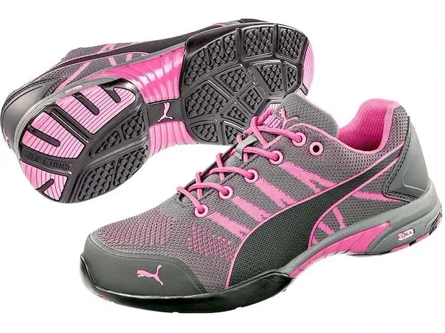 Puma celerity knit werkschoenen s1- pink wns laag- maat 38 - afbeelding 4 van  4