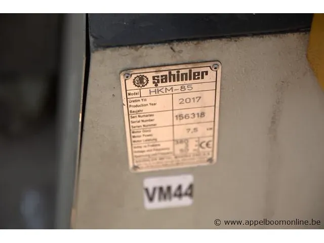 Punchmachine sahinler hkm-85, bj 2017 - afbeelding 3 van  4