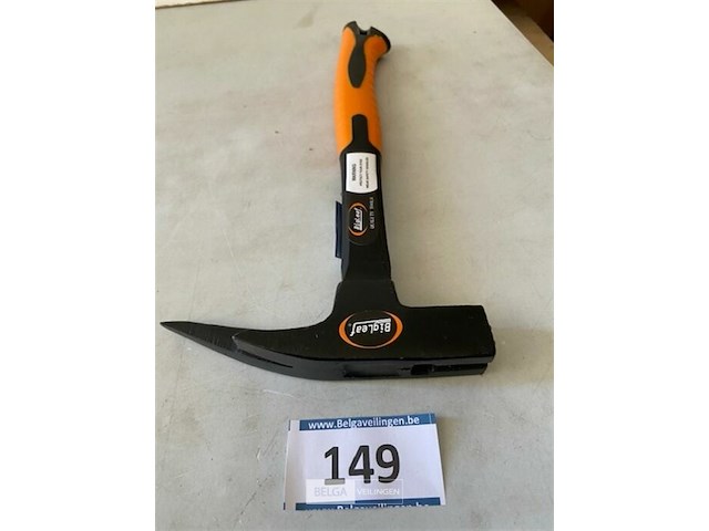 Punthamer met fiber steel 600 gr met magneet - afbeelding 2 van  3