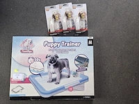 Puppy trainer m flamingo nieuw in doos + 3 puppy nursing kit