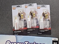 Puppy trainer m flamingo nieuw in doos + 3 puppy nursing kit - afbeelding 3 van  3