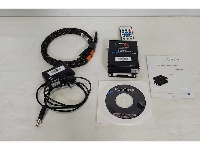 Pure tools converter vga+audio -> hdmi w/remote - afbeelding 1 van  9