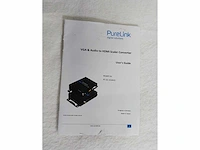 Pure tools converter vga+audio -> hdmi w/remote - afbeelding 8 van  9