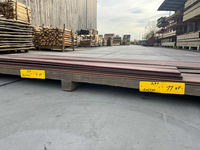 Purple heart - purple heart gevelplanken (15x) - afbeelding 1 van  5