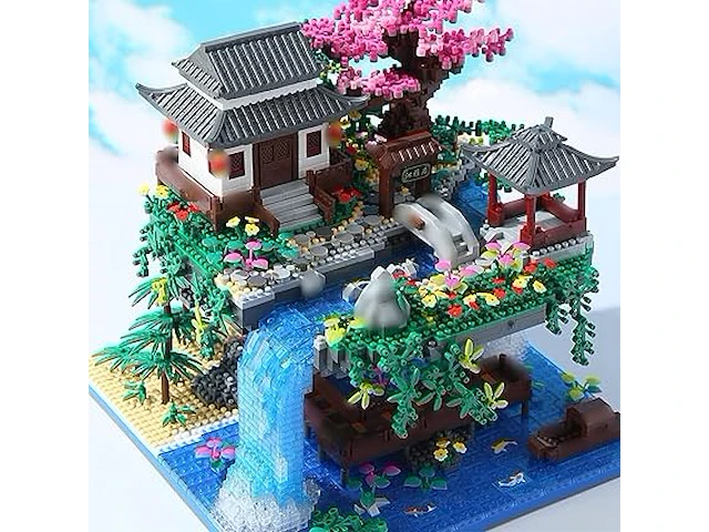Puzzel blocks japanese architecture 3320onderdelen - afbeelding 1 van  4