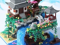 Puzzel blocks japanese architecture 3320onderdelen - afbeelding 1 van  4